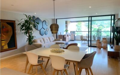 Fairly New 3BR Envigado Apartment with Incredible Views, Low HOA Fees, and Complete Amenities