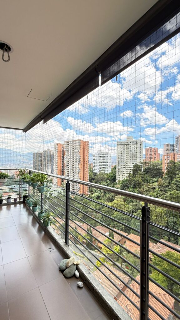 2BR Apartment In Ideal Centrally Located El Poblado Location With Stunning Mountain Views On Quiet, Dead-End Street
