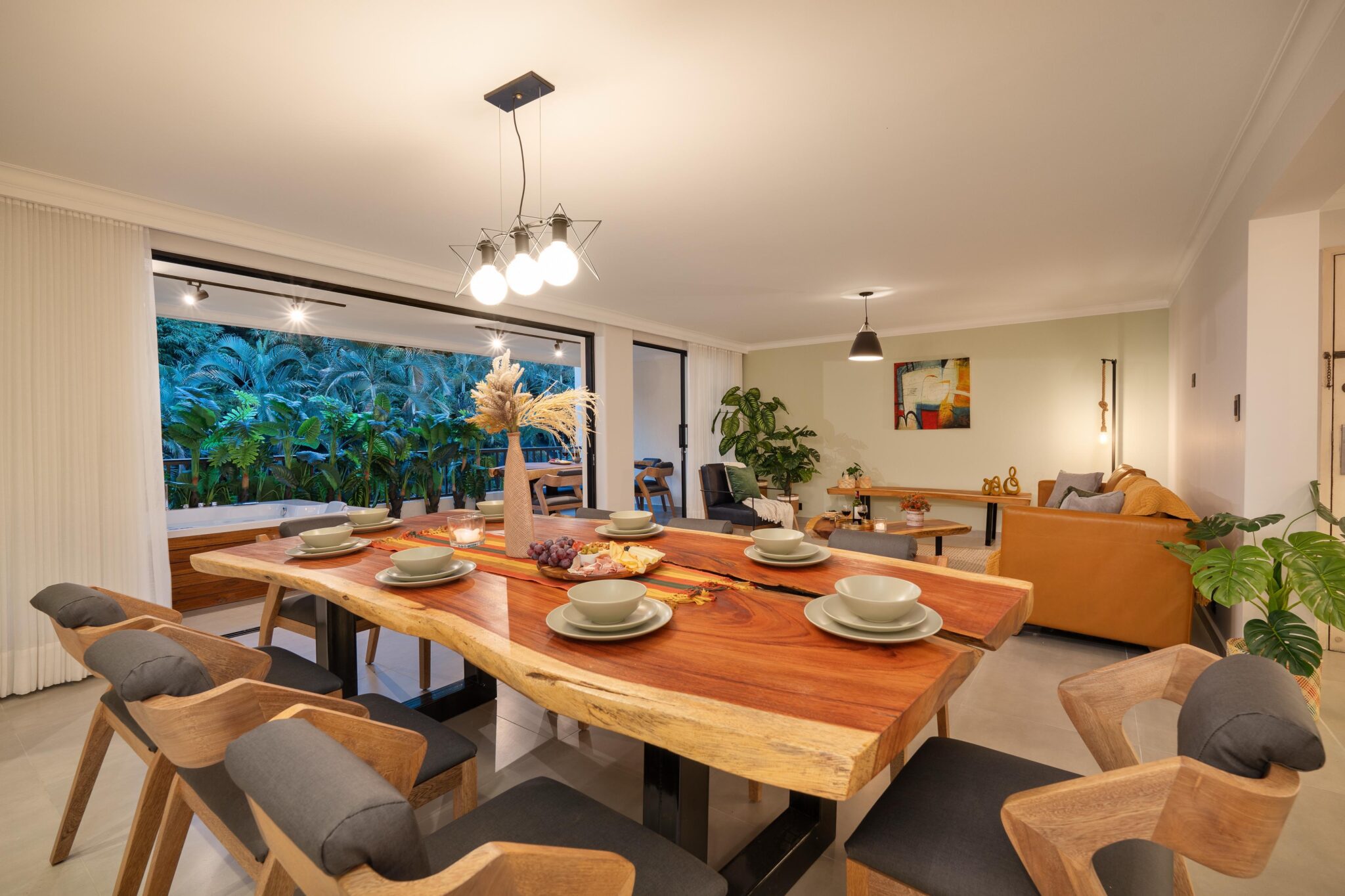 Gorgeous, Turnkey 4BR Remodeled Provenza Apartment – Steps From Entertainment With Balcony Hot Tub and A/C