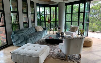 Unique, Modern-Designed 2BR El Poblado Apartment With Open Spaces, Floor-To-Ceiling Windows, and Walkable To Avenida El Poblado
