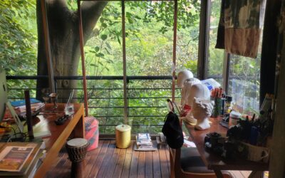 Low Cost, Low Fee 1BR El Poblado Apartment With Private Terrace and Green Views