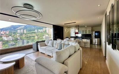 Stunning Three Bedroom San Lucas (El Poblado) Apartment With Breathtaking Mountain Views