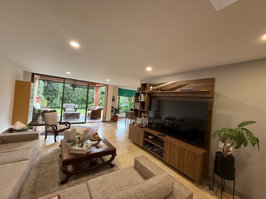 House for Sale, El Poblado, Medellin | 3BR Gated Home w/ Backyard & Terrace