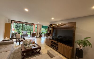 3BR Gated Community El Poblado Home With Backyard Space and Private Terrace