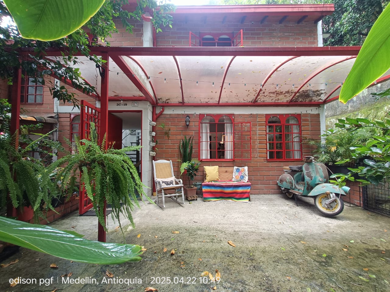 Unique, Low Cost Per M2 Gated Community Home In Belen With High Ceilings and Backyard Patio