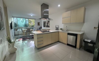 2BR Santa Maria de Los Angeles (El Poblado) Apartment Directly In Front Of Nearby Park with Low Carrying Costs